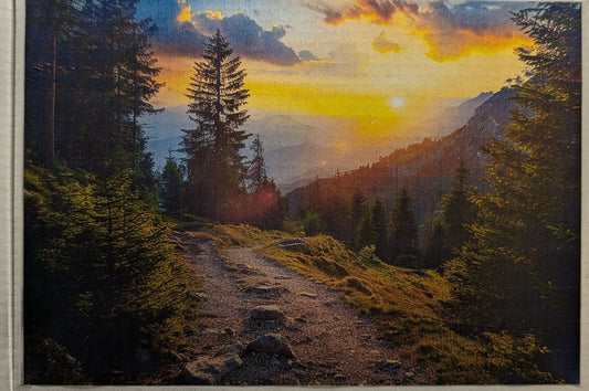 Puzzle - Mountain Sunset