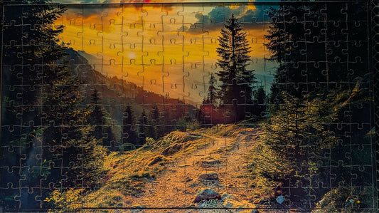 Puzzle - Mountain Sunset