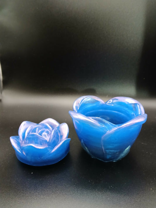 Epoxy Art - Rose Trinket Box