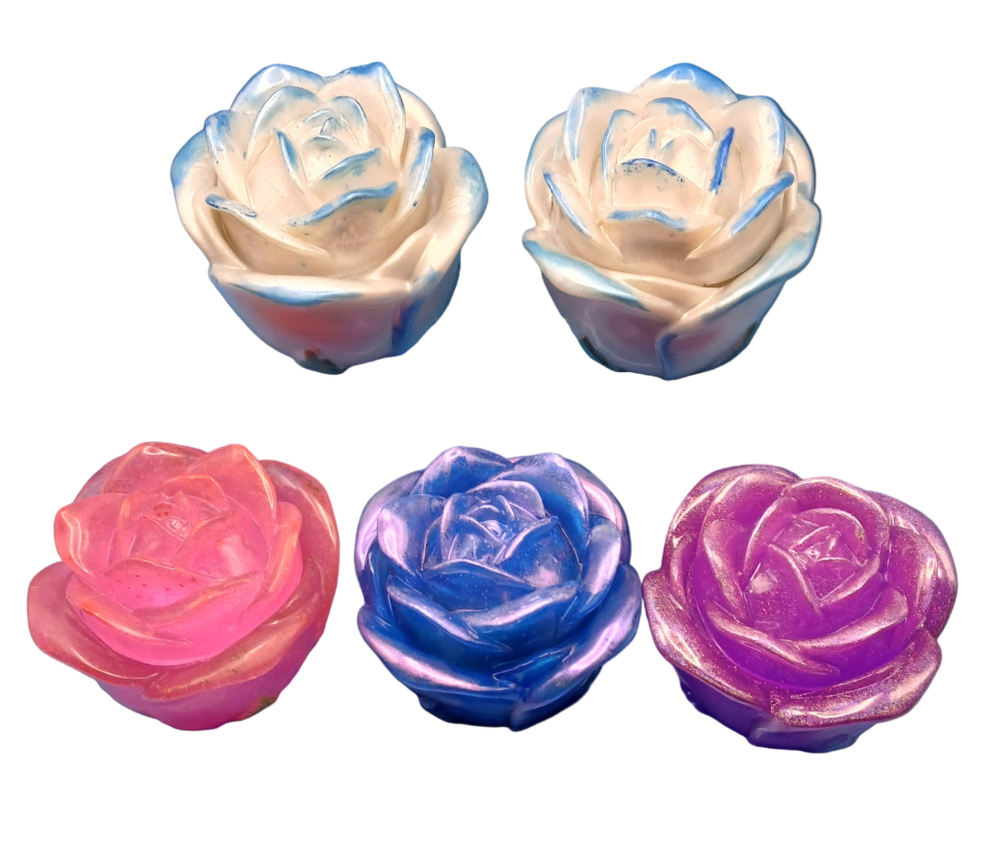 Epoxy Art - Rose Trinket Box