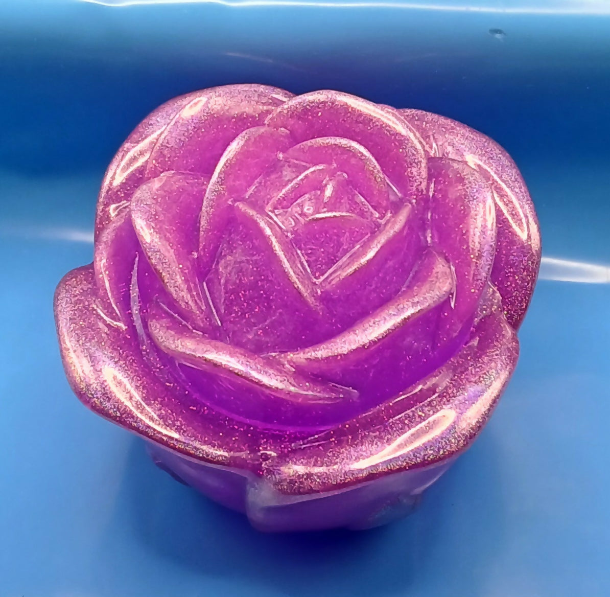 Epoxy Art - Rose Trinket Box