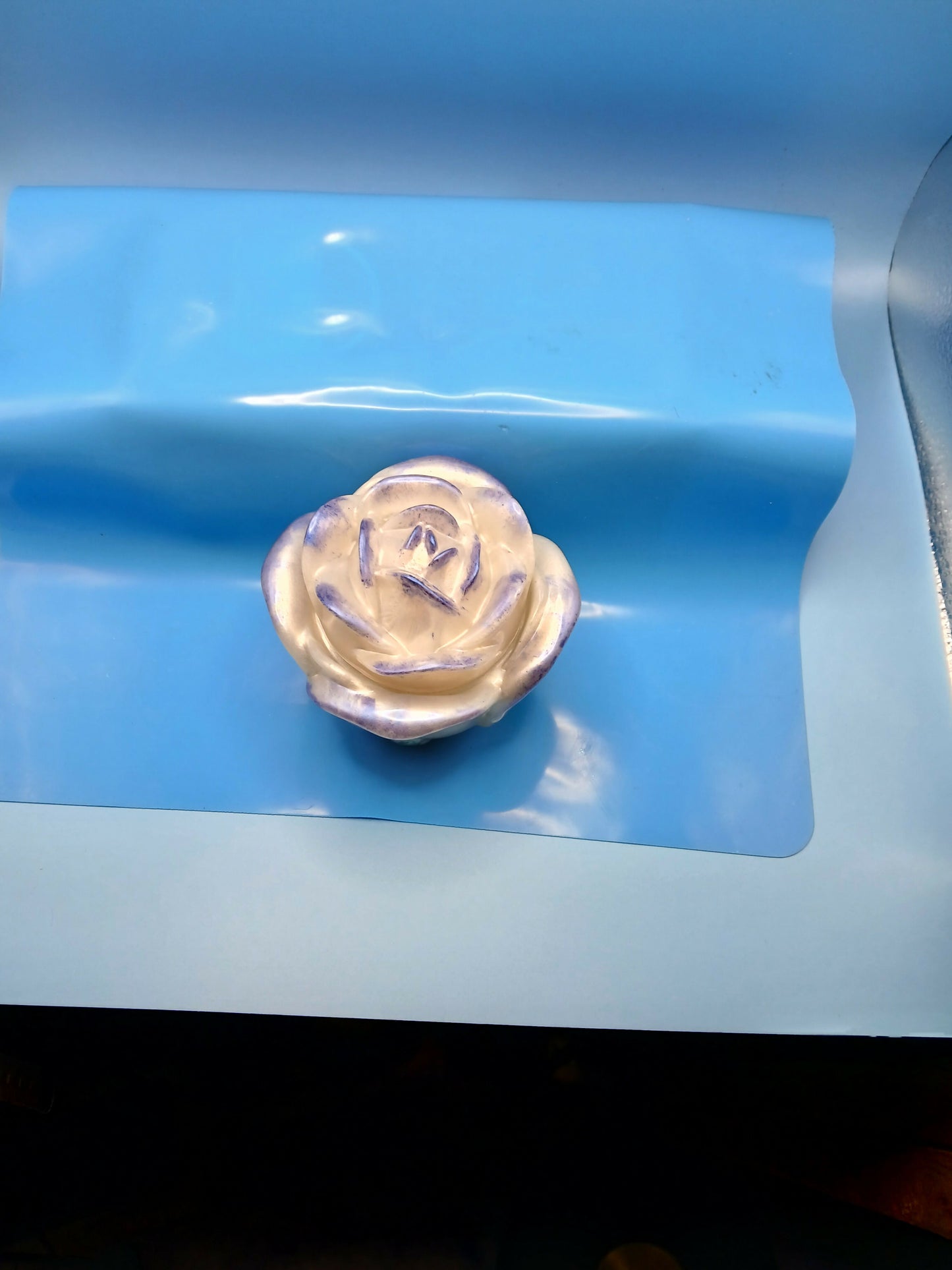 Epoxy Art - Rose Trinket Box
