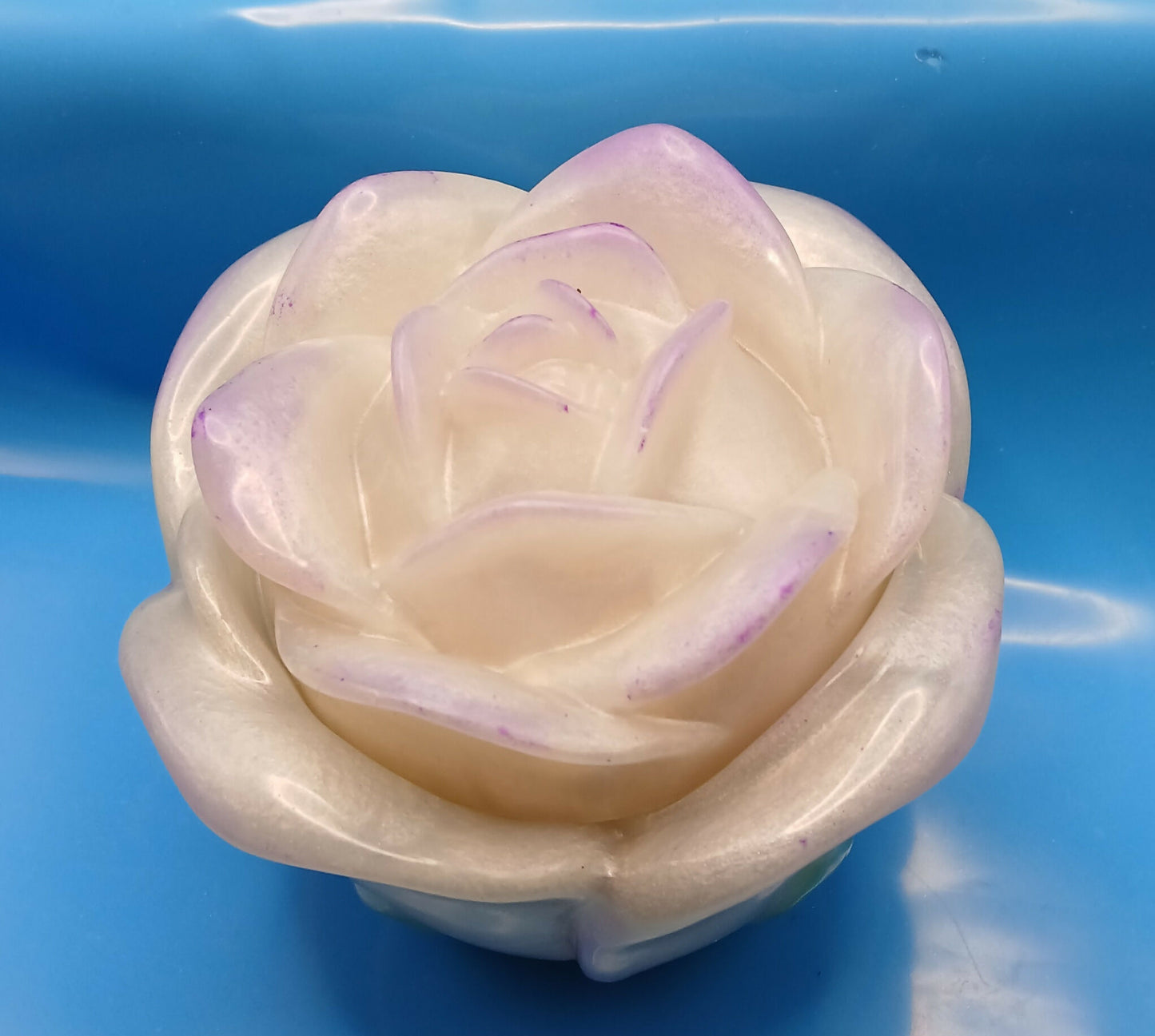 Epoxy Art - Rose Trinket Box