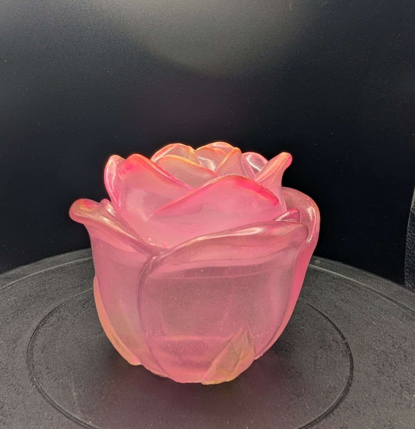 Epoxy Art - Rose Trinket Box