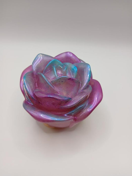 Epoxy Art - Rose Trinket Box