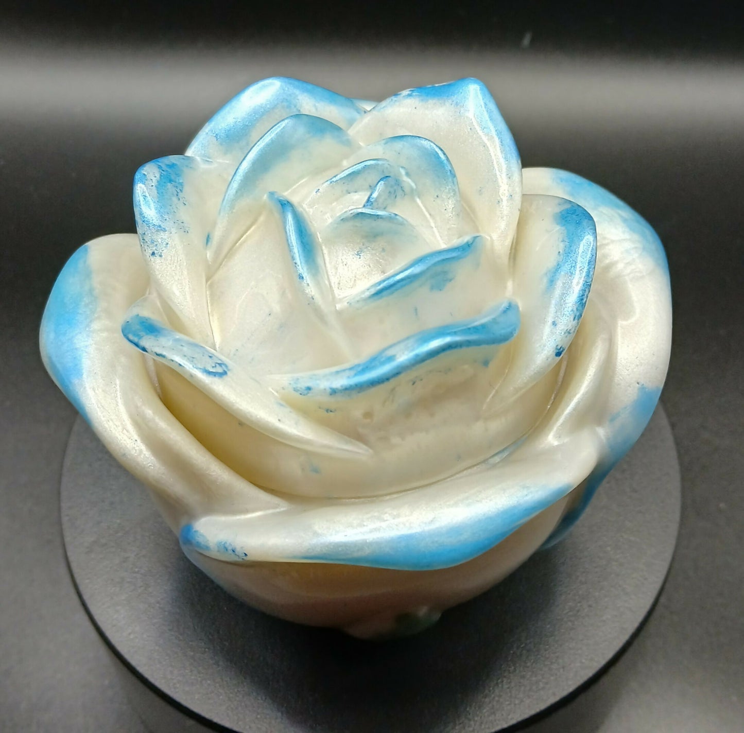 Epoxy Art - Rose Trinket Box